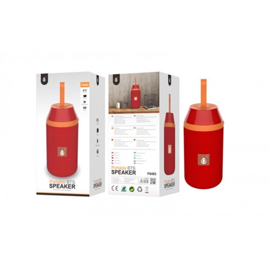 COLUNA BLUETOOTH ONEPLUS F6483 VERSÃO 5.0 VERMELHO COLUNA BLUETOOTH ONEPLUS F6483 VERSÃO 5.0 VERMELHO